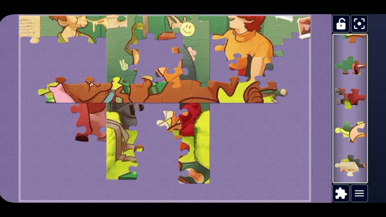 Scooby doo and Friends pizza 🍕😋 party 🎉🥳//Mind Fresh Puzzle 🧩 Palace//Puzzle piece 🧩 Collection//