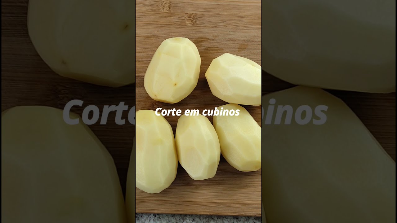 Como Fazer PUR&Ecirc; DE BATATA simples e delicioso #shorts
