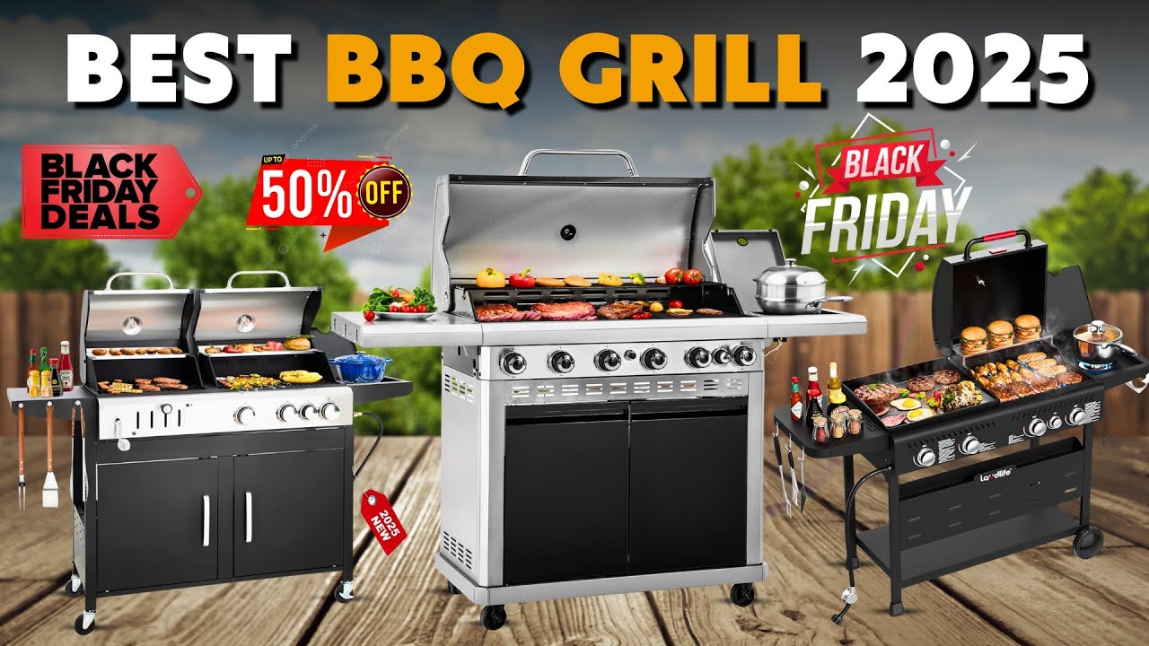 5 лучших газовых грилей-барбекю 2025 года | Обзор гриля Amazon Backyard Grill