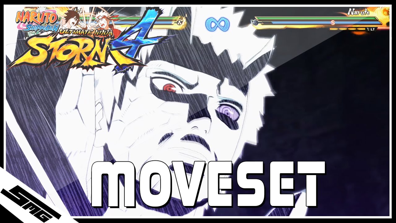 Naruto Ultimate Ninja Storm 4 — Джуубито / Джинчуурики Обито ПОЛНЫЙ набор приемов