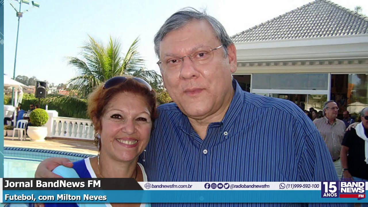 Milton Neves se emociona ao homenagear esposa, que morreu aos 65 anos
