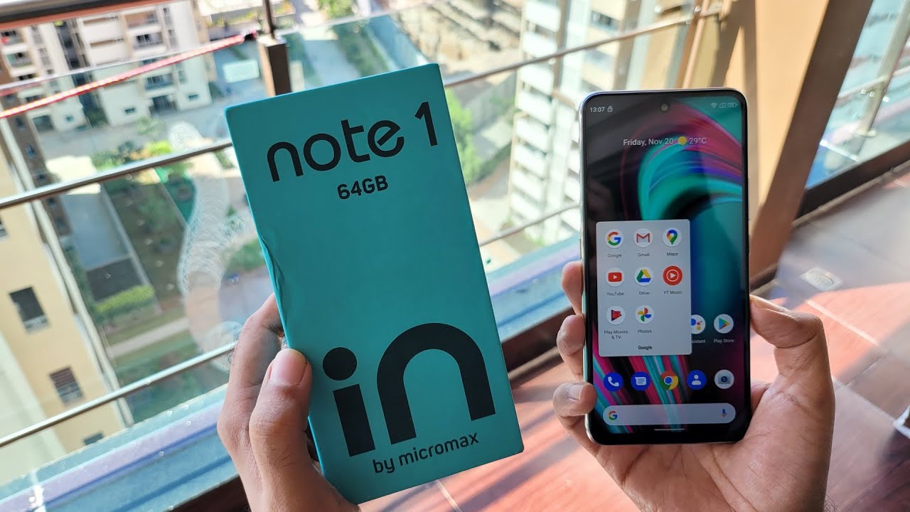 Micromax IN Note 1 Unboxing & First Looks with Camera Samples