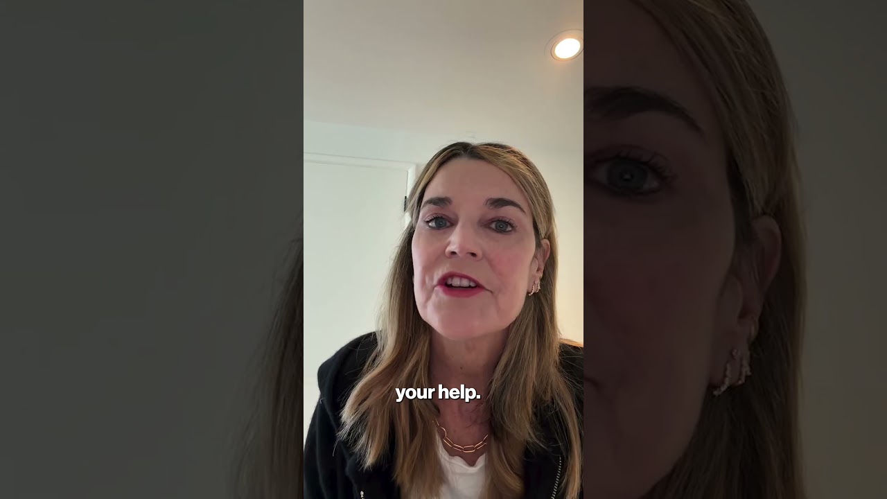 Savannah Guthrie Pleads for Public's Help in New Video as Case of Missing Mom Drags On #shorts