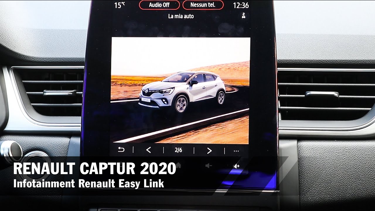 Renault Captur 2020: Sistema Infotainment Easy Link (ENG SUBS)