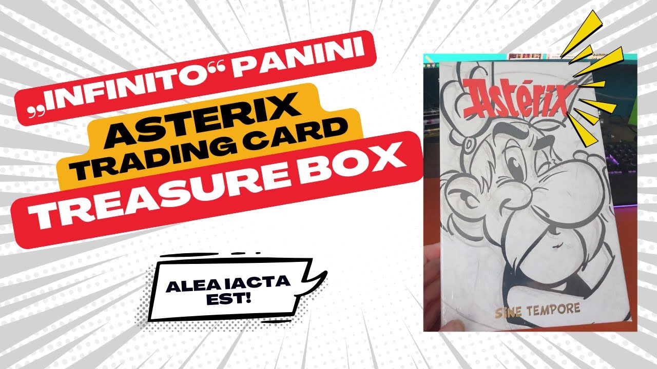 Asterix Trading Card Treasure Box „Infinito“ Panini