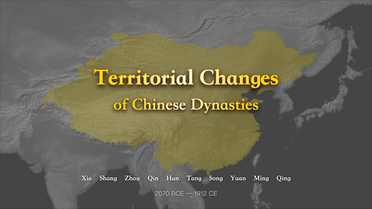 The Territorial Changes of China’s Dynasties — A Dynamic Map Overview