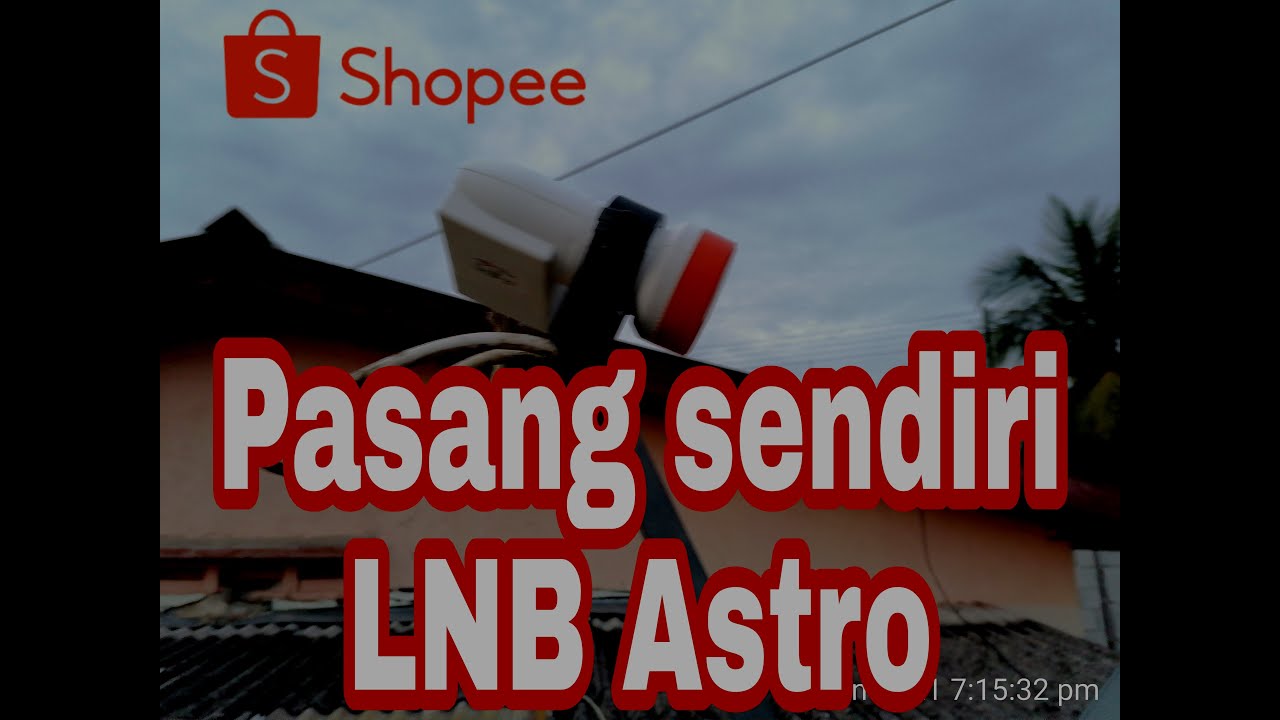 Piring Astro | Decoder Astro | LNB rosak Tak dapat siaran. Tukar sendiri LNB