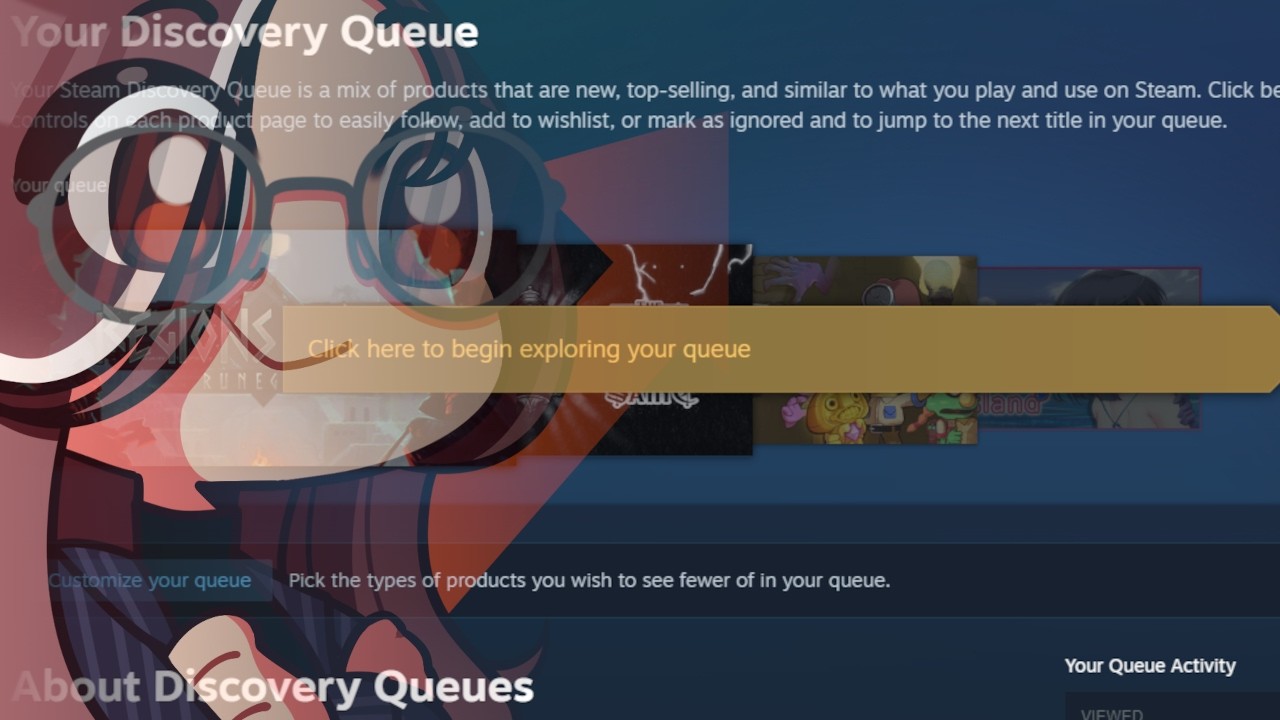 Yapping & Planning & Steam Discovery Queue