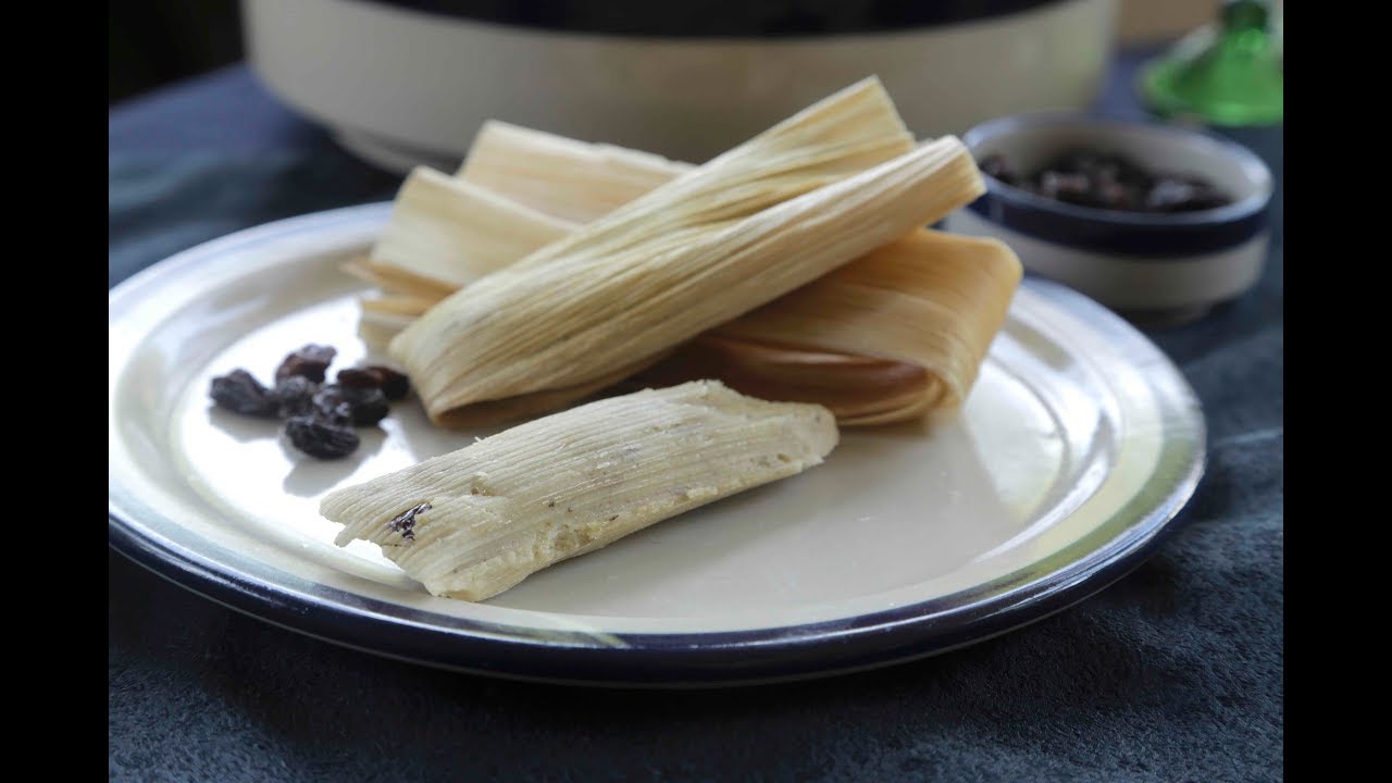 Tamales de dulce tradicionales