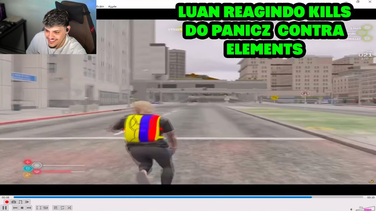 LUAN REAGE KILLS Do PANICZ Contra a ELEMENTS