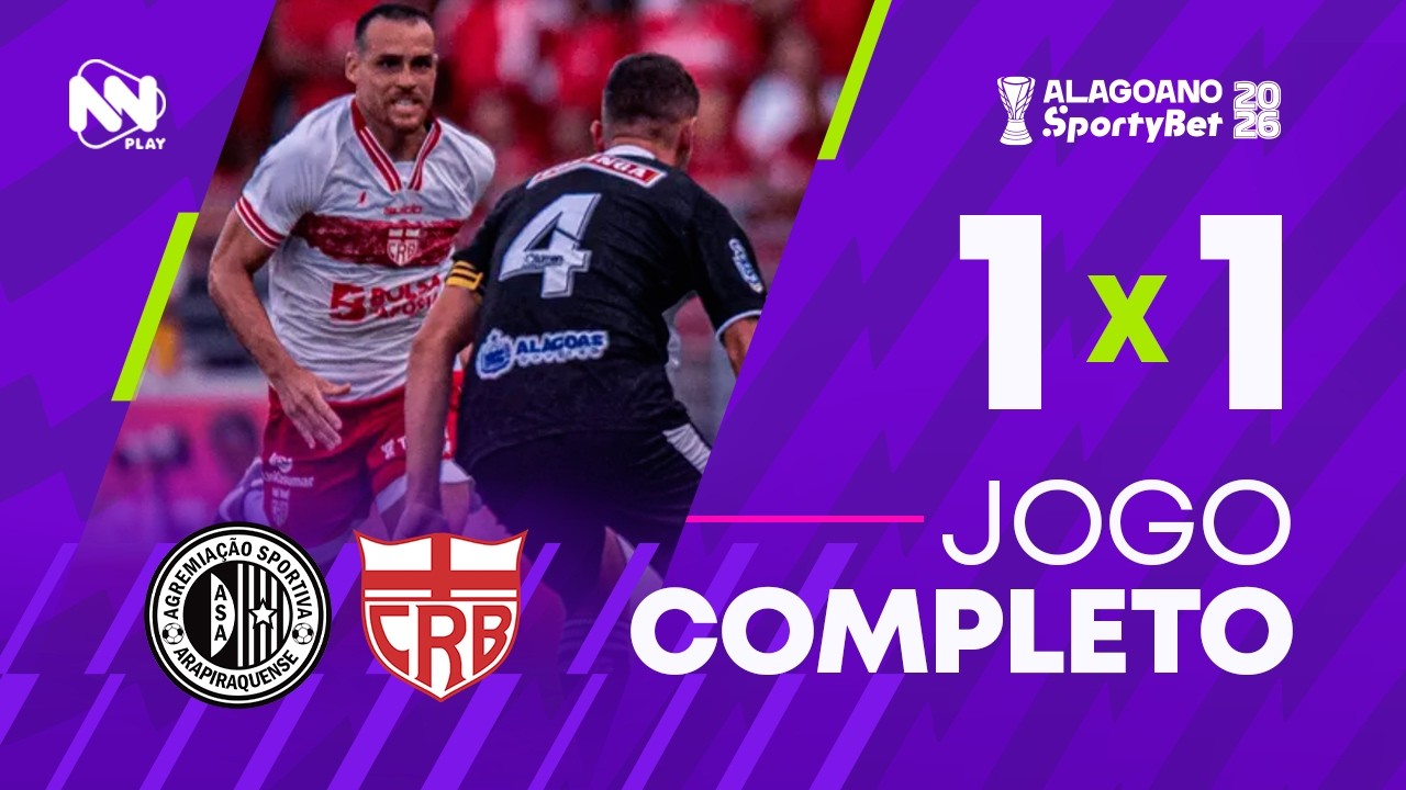 FINALÍSSIMA AO VIVO E COM IMAGENS | ASA X CRB  - 07/02/26 | FINAL ALAGOANO 2026 | #LIVE