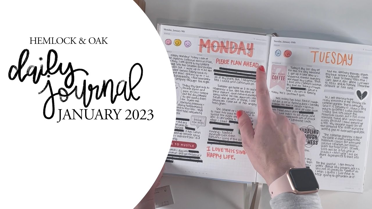 Ежедневный журнал Hemlock & Oak за 2023 год // Январский обзор