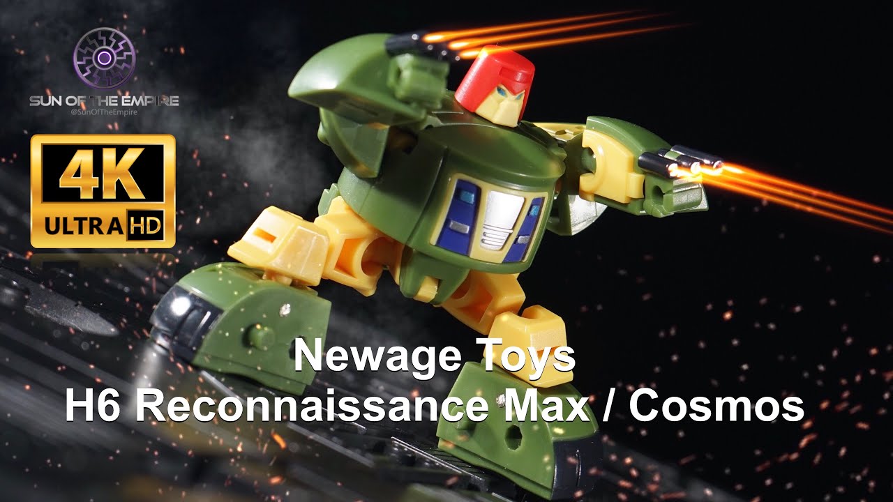 Newage Toys The Legendary Heroes H6 Reconnaissance Max /Legends Class Cosmos Q.Review 101