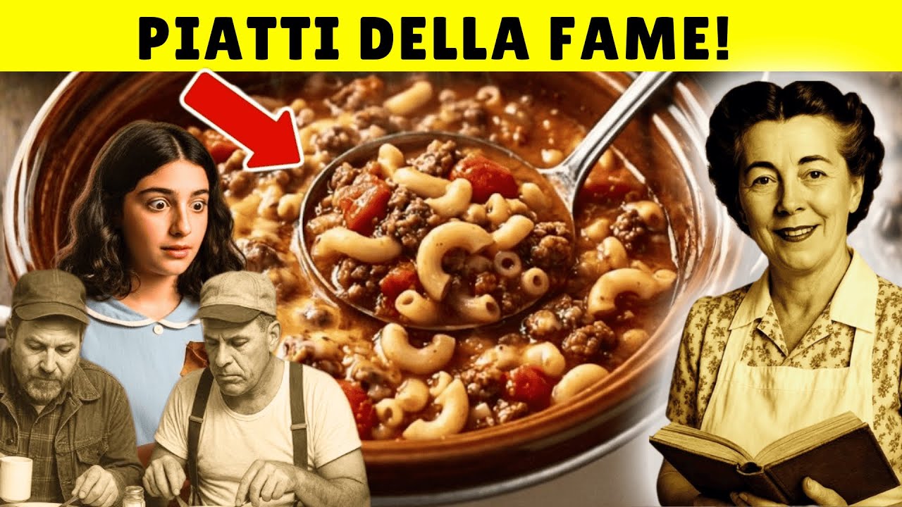 25 Pranzi da Operaio degli Anni ’60–’70 che Oggi Nessuno Avrebbe il Coraggio di Mangiare