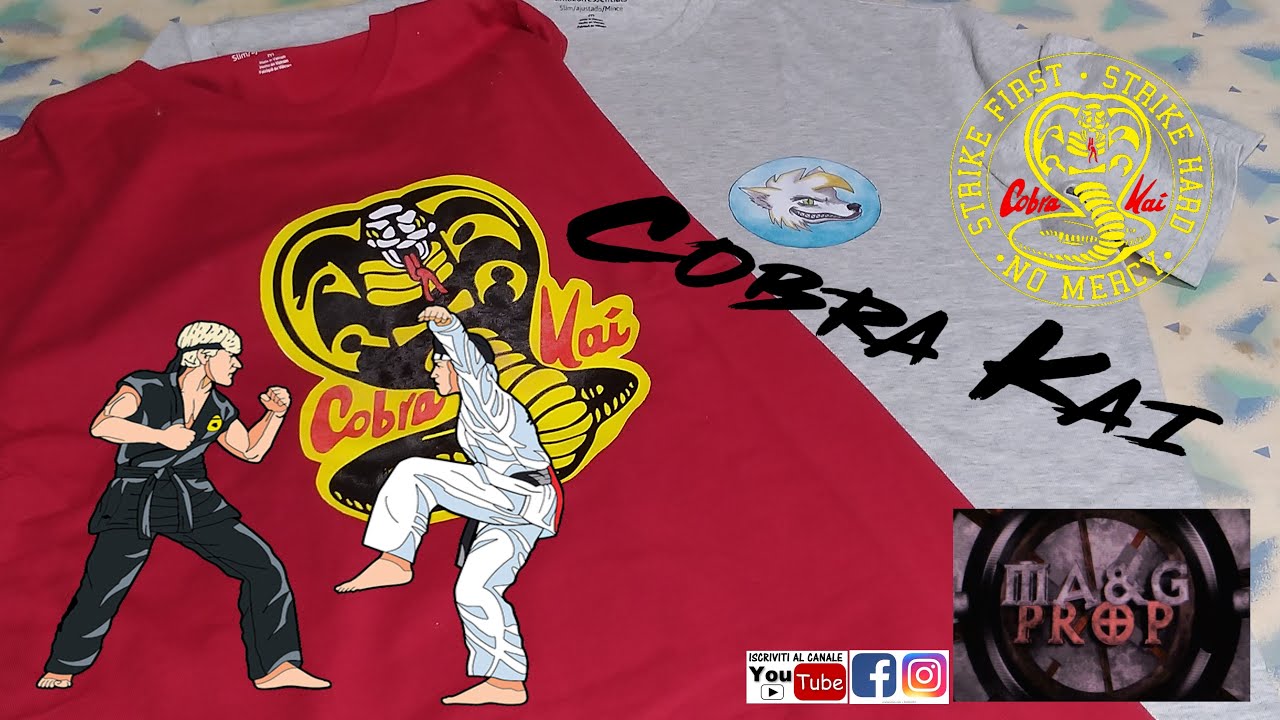 TUTORIAL - Come Realizzare la Maglia del Cobra Kai