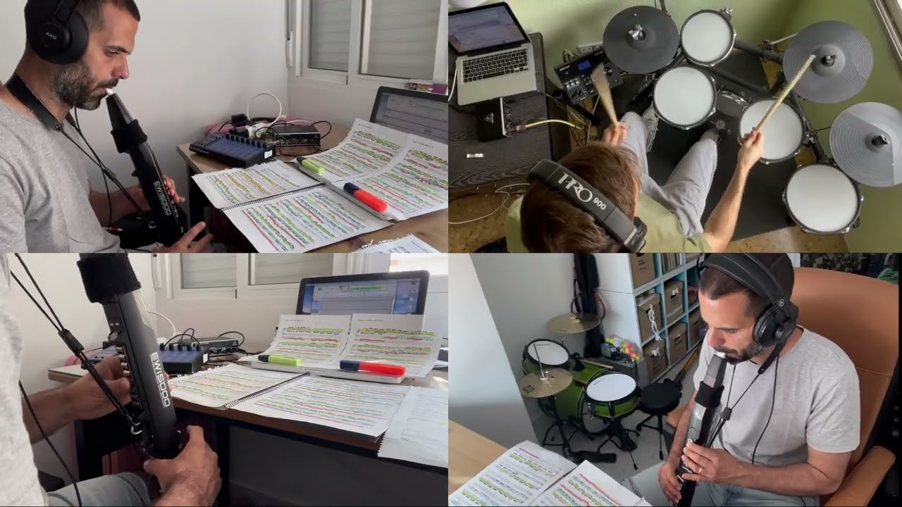 Barroco + jazz + electrónica. Fuga en G minor J.S. Bach (Borja Baixauli y Rubén Díaz)