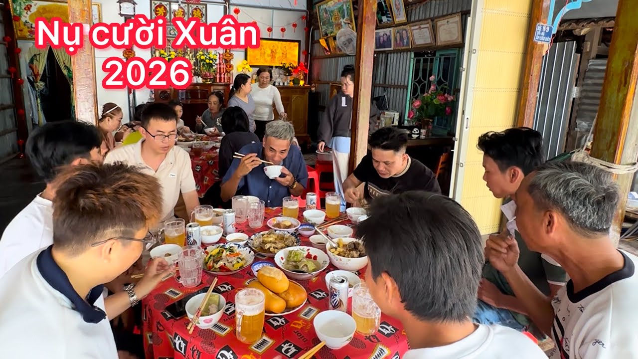 #850 5h Sáng người người đi chợ TẾT Chuẩn Bị Rước Ông Bà Cả Nhà Quây Quần Bên Mâm Cơm Đoàn Viên 