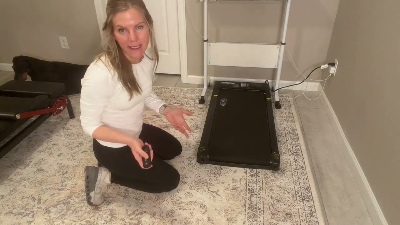 Walk While You Work? Testing This Under Desk Treadmill