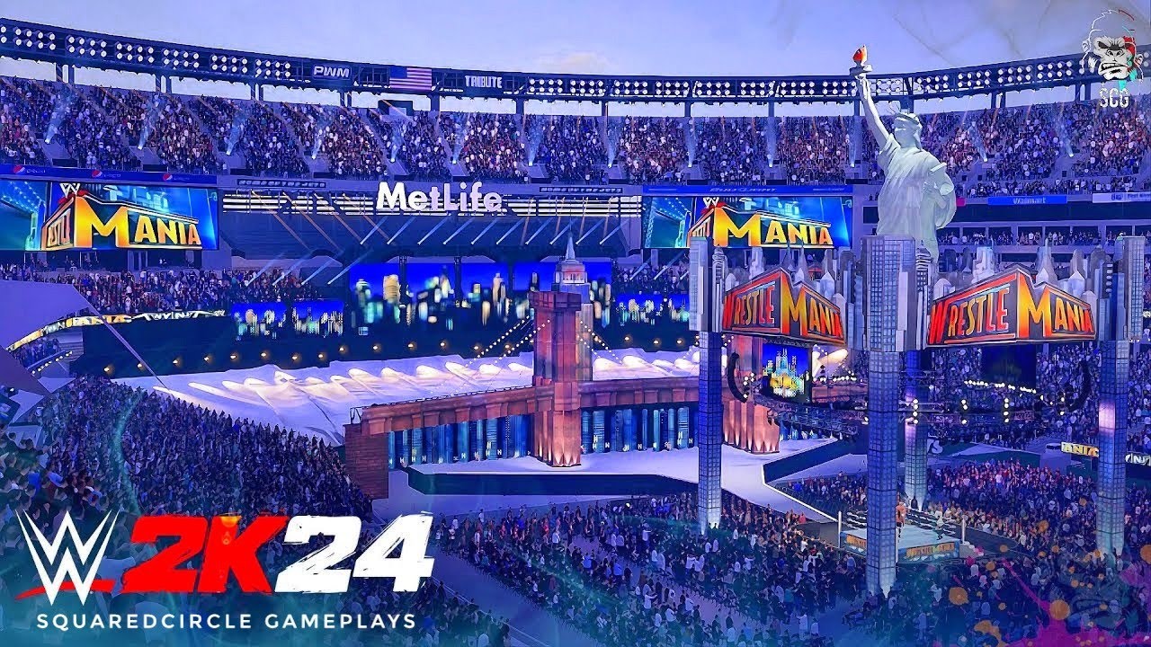 Wrestlemania 29: модификация арены с выходами (при участии Брока Леснара и других) | Эпические мо...
