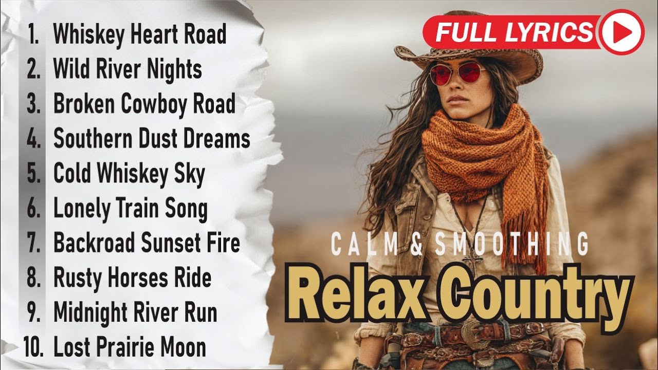 Country Music Ballads and Hits with lyrics | Road Trip Country Songs Collection