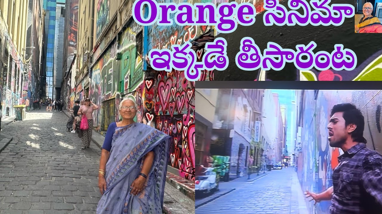 Exploring Melbourne CBD: Hosier lane Street Art & Fitzroy Gardens #jayasreesvlogs #orangemovie