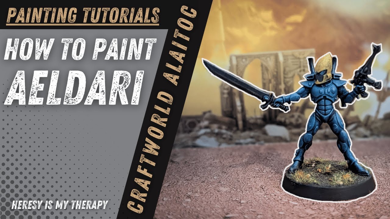 How to SLAPCHOP / SPEEDPAINT AELDARI | Craftworld Alaitoc