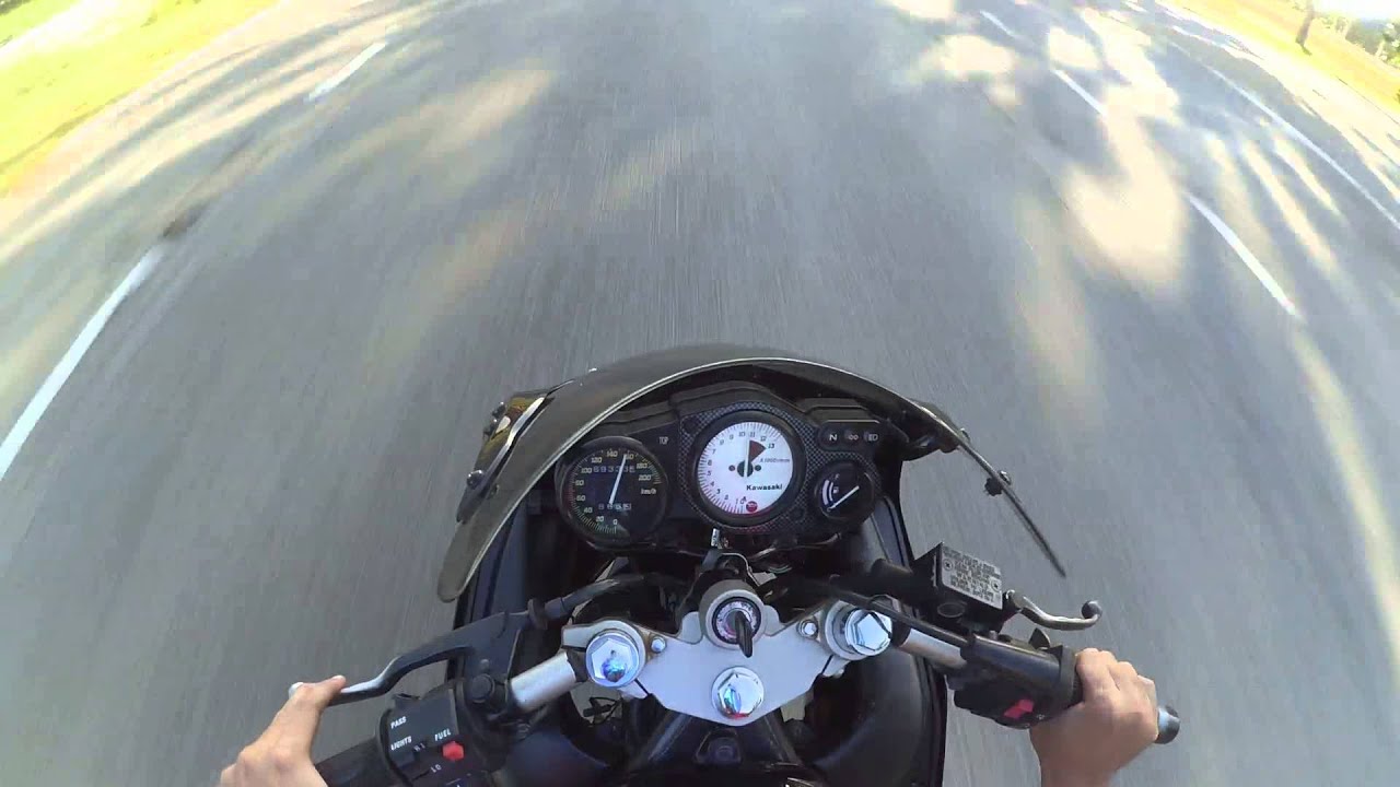 Kawasaki RR150 Speed test