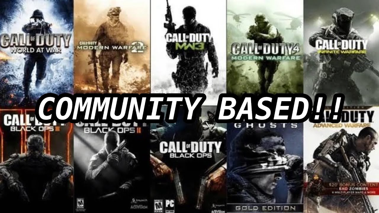 Сообщество оценивает ВСЕ игры серии COD от худшей к лучшей!