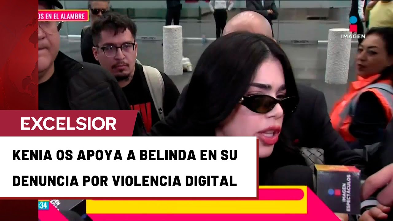 Kenia OS rompe el silencio y defiende a Belinda tras denuncia contra Lupillo Rivera