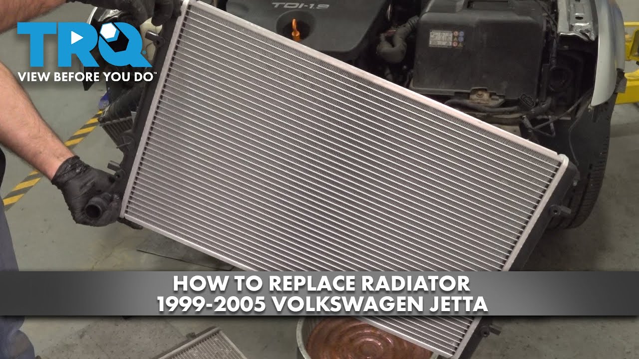 How to Replace Radiator 1999-2005 Volkswagen Jetta