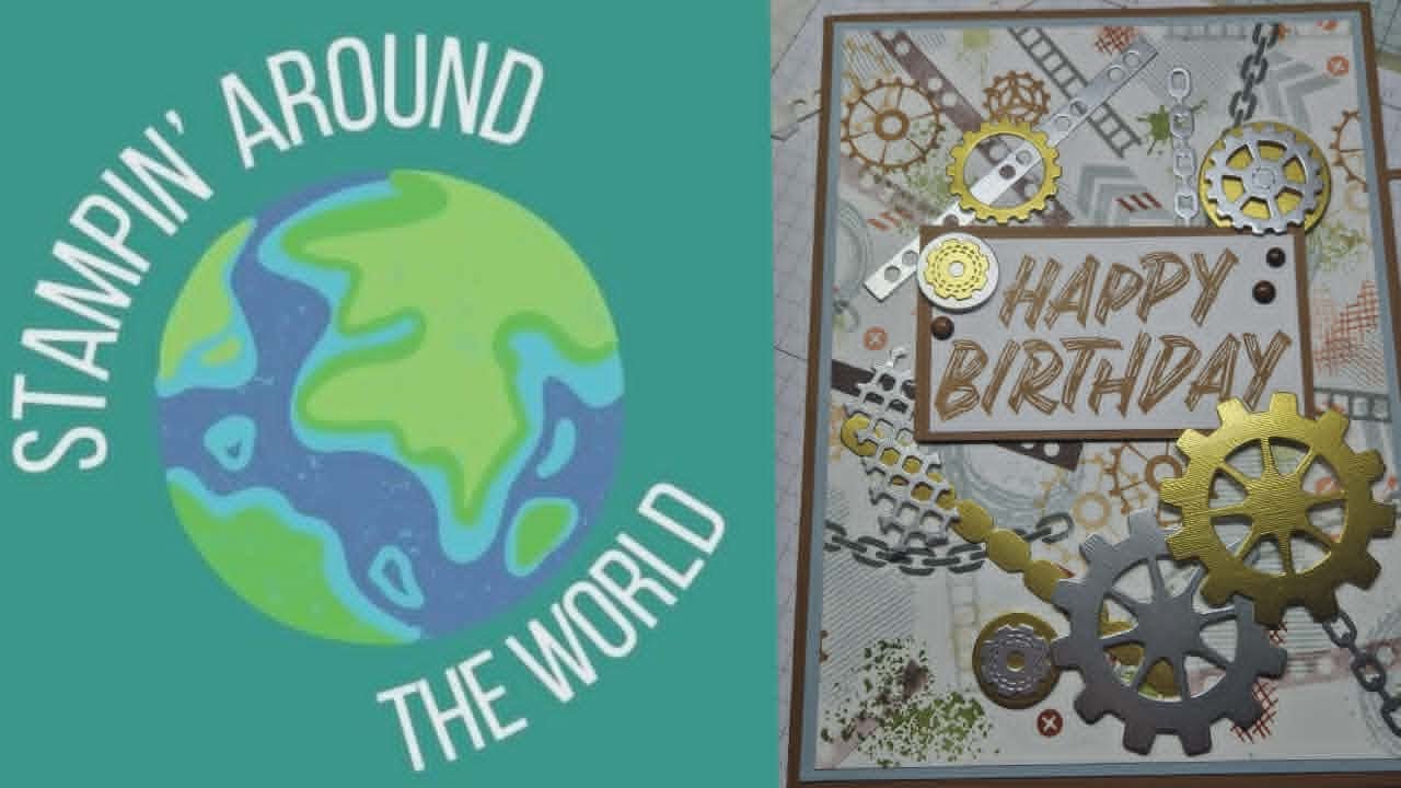 Stampin’ Around The World Video Hop 15th Feb 2026 Theme: Layers #SATW#stampinaroundtheworld