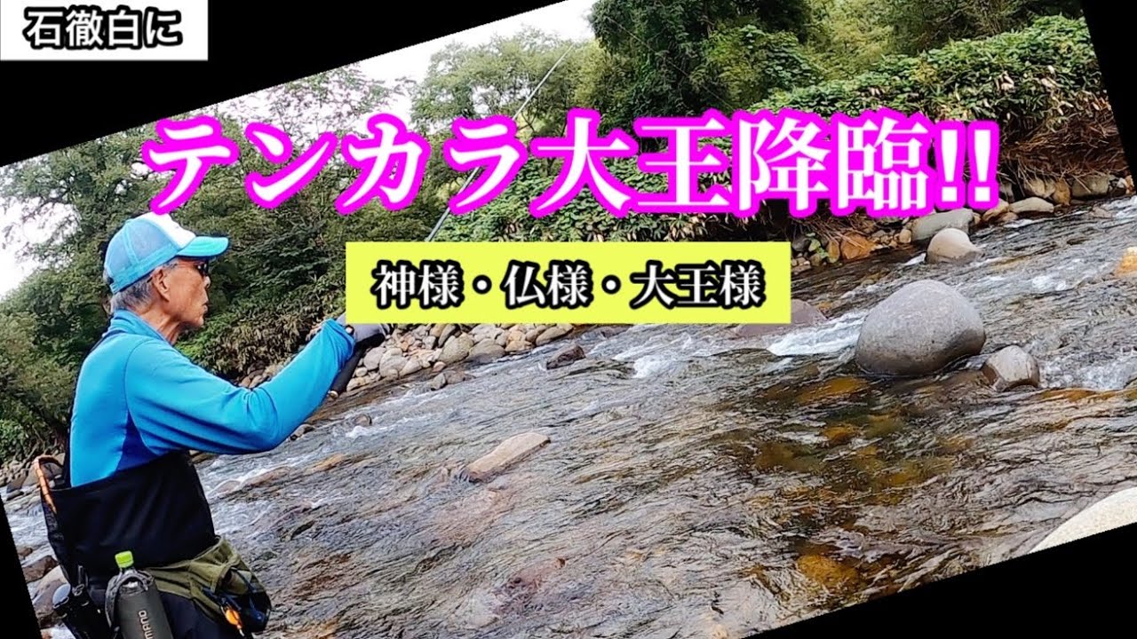 【テンカラ】石徹白にテンカラ大王降臨！