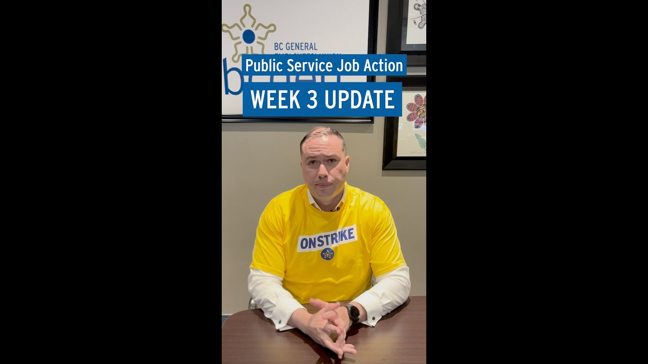 Paul Finch: Public Service Job Action Week 3 Update