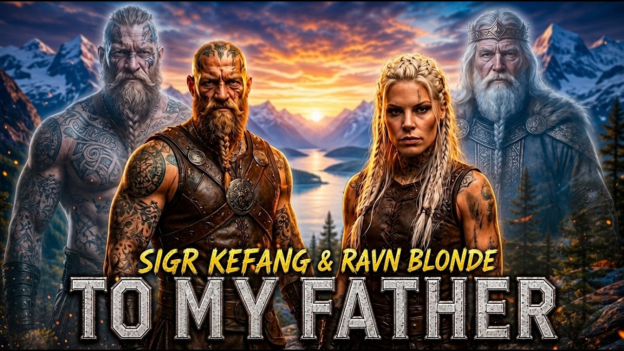 SIGR ICEFANG & RAVN BlONDE  | To My Father | Father's Day Song | (Offical Lyric Video)