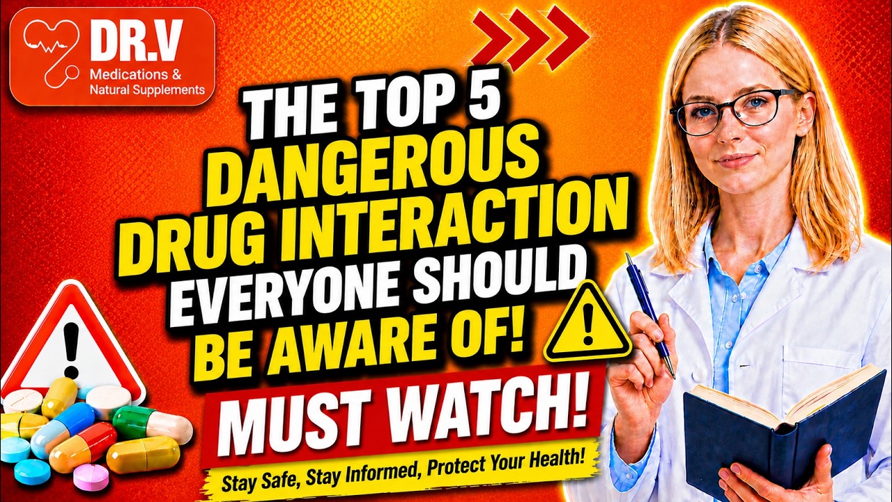 Top 5 Dangerous Drug Interactions You MUST Know | 15-Minute Medication Safety Guide 💊