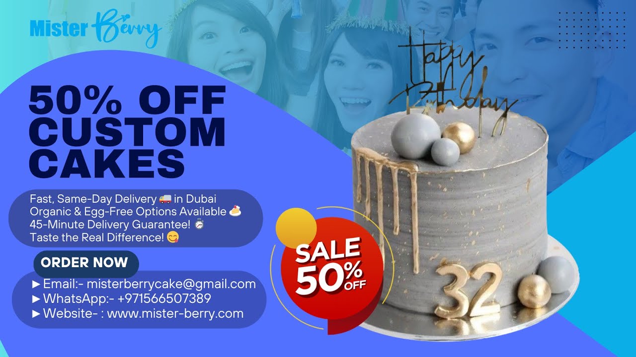 Best Customized Cakes in Dubai | Ultimate Guide to Top Cake Shops & Free Delivery Services