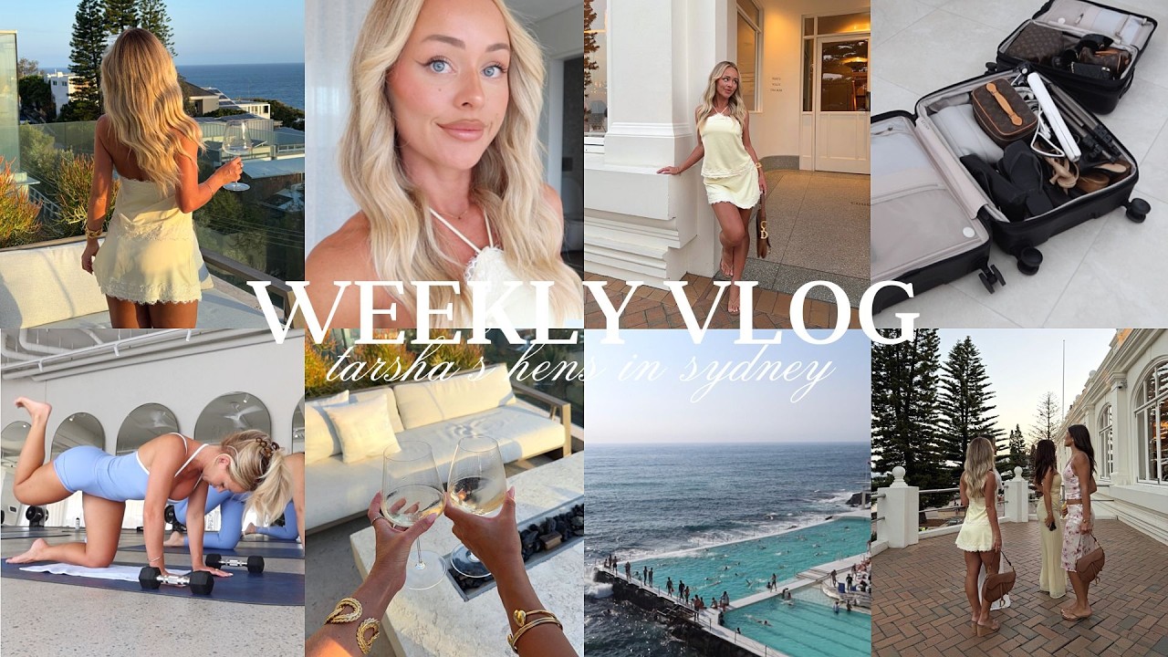 WEEKLY VLOG | celebrating Tarsha's hens in Sydney