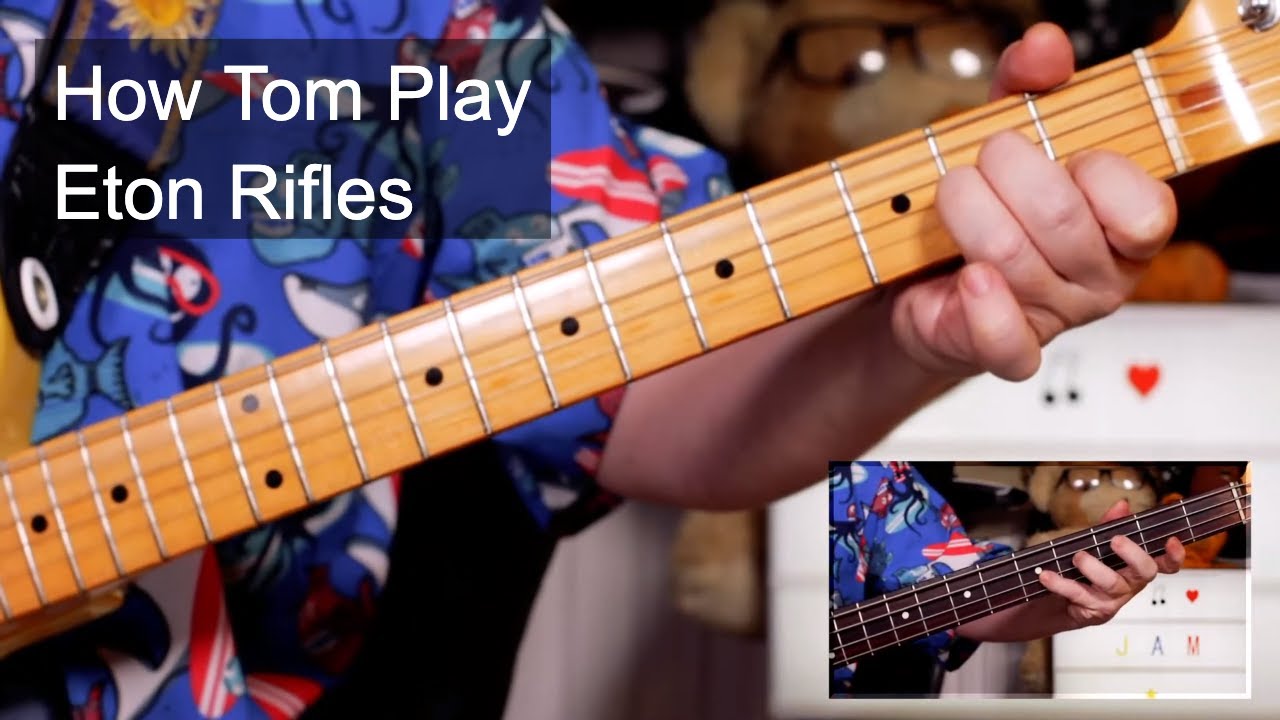 'Eton Rifles' The Jam Guitar & Bass Lesson