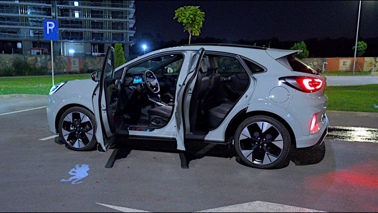 Ford Puma 2024 Night Lights Интерьер Экстерьер