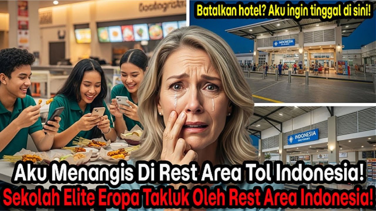 “Rest Area Tol Indonesia Bikin 35 Siswa Elit Swiss NGAMUK! Shock Total!”