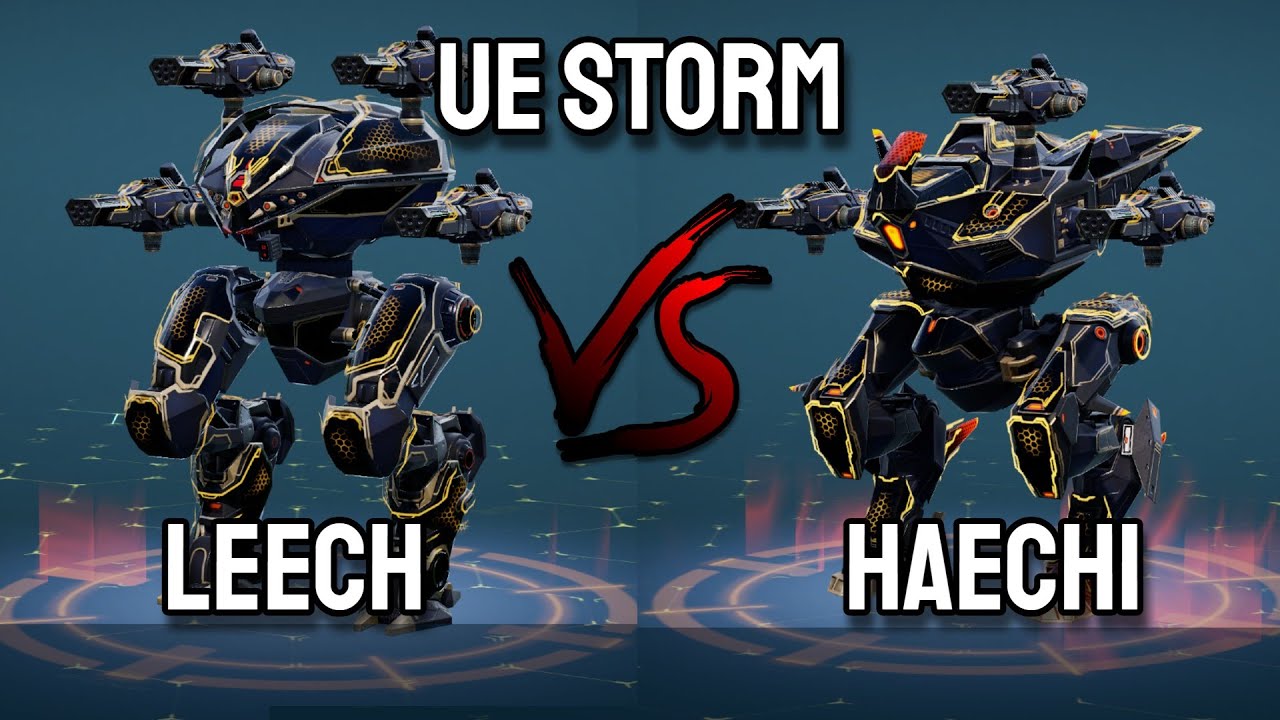 Ultimate LEECH  vs. HAECHI | War Robots 10.8