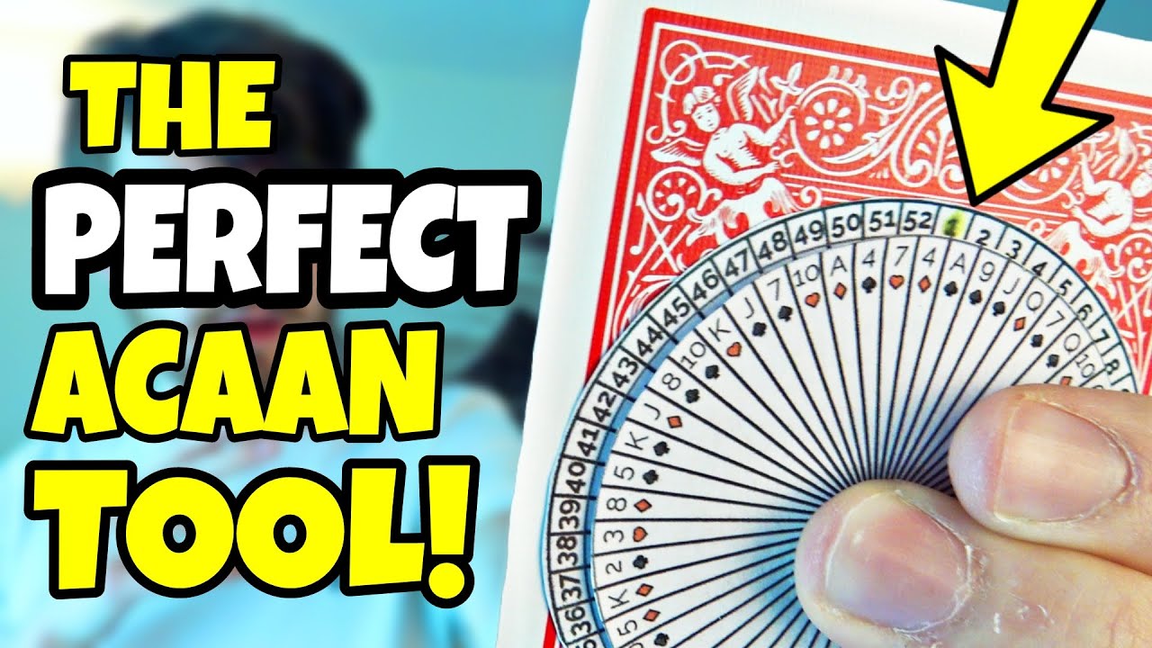 The PERFECT ACAAN Tool! - Magic TUTORIAL (No force, no sleight of hand!)