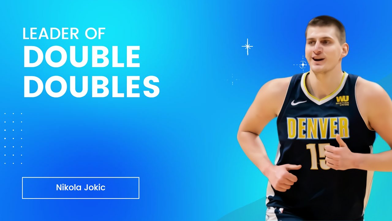 Leader of Double Doubles | Nikola Jokic