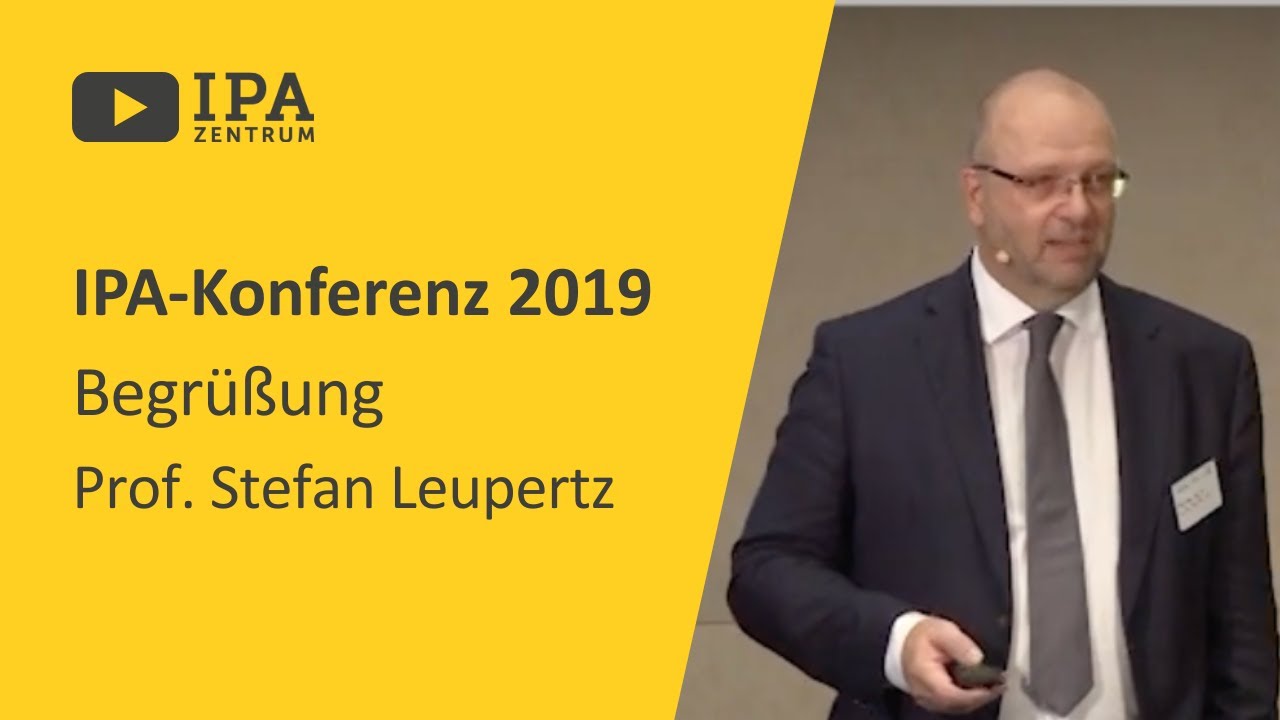 02 Integrierte Projektabwicklung Konferenz Berlin 2019 - Leupertz