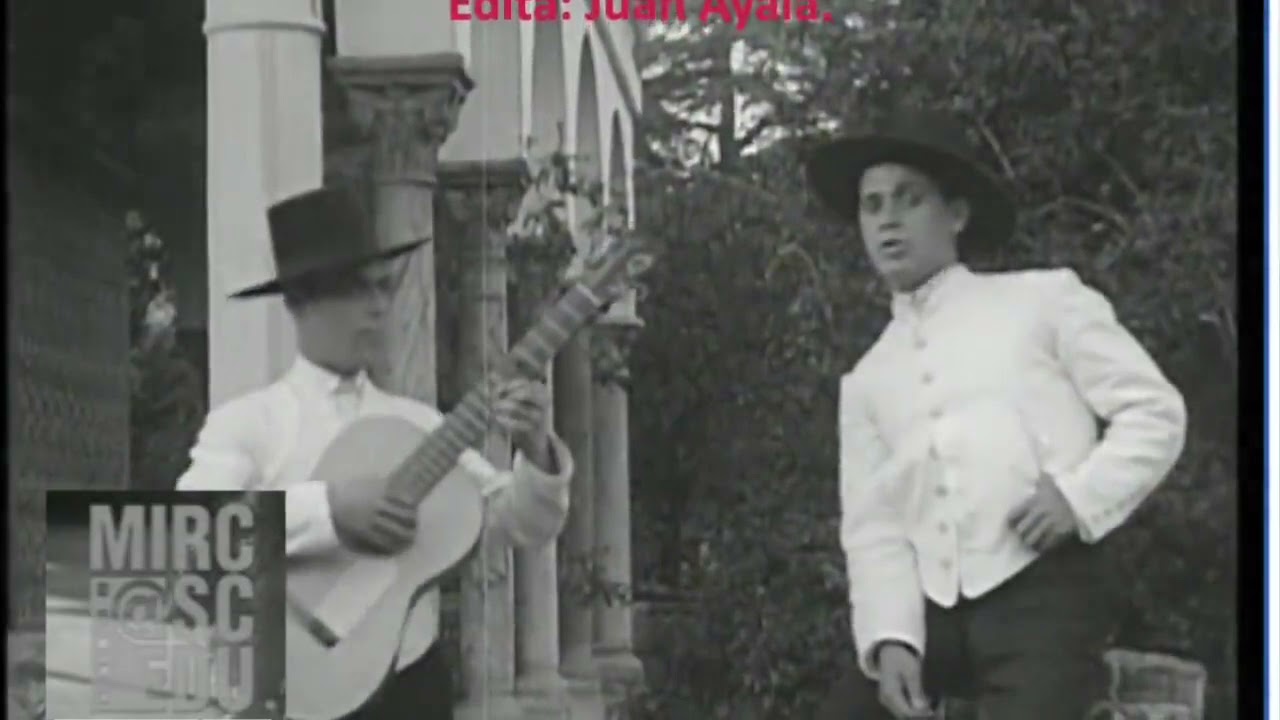 Manuel Vega el carbonerillo en vídeo en 1929
