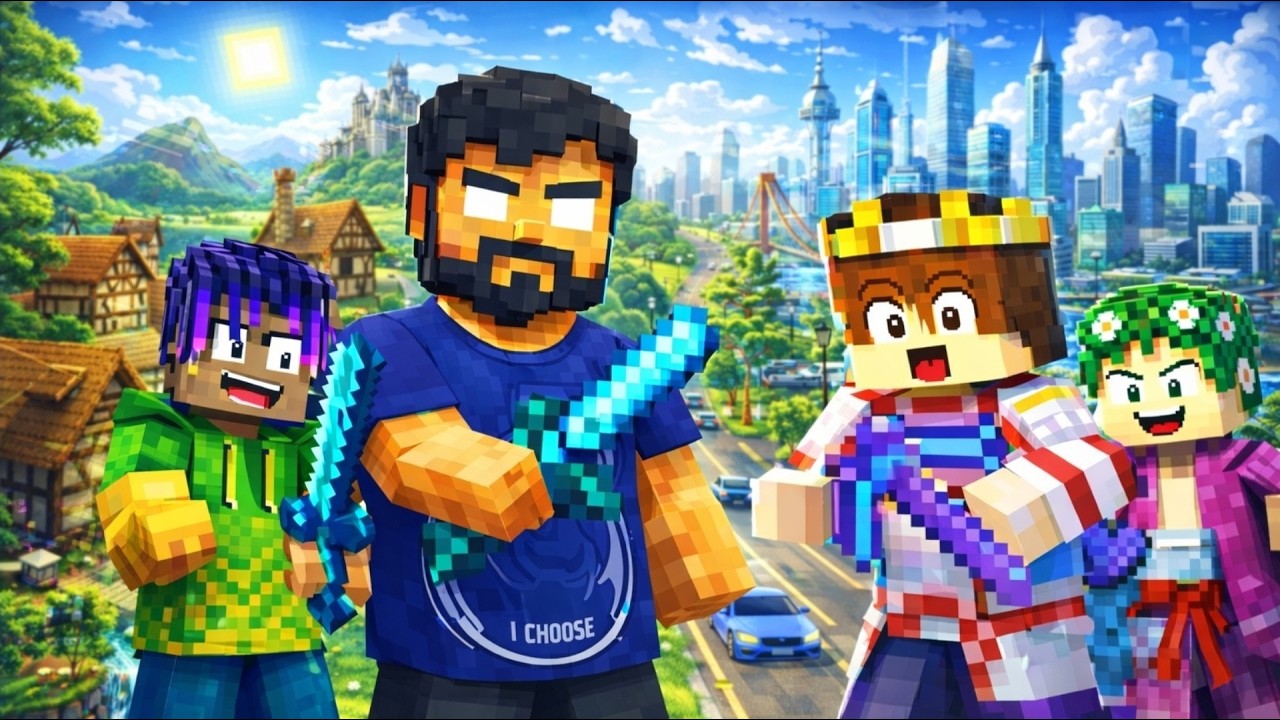 MINECRAFT SMP GOD MODE LIVE 🔥 Building INSANE Base in Creative | Ultimate Survival Domination!
