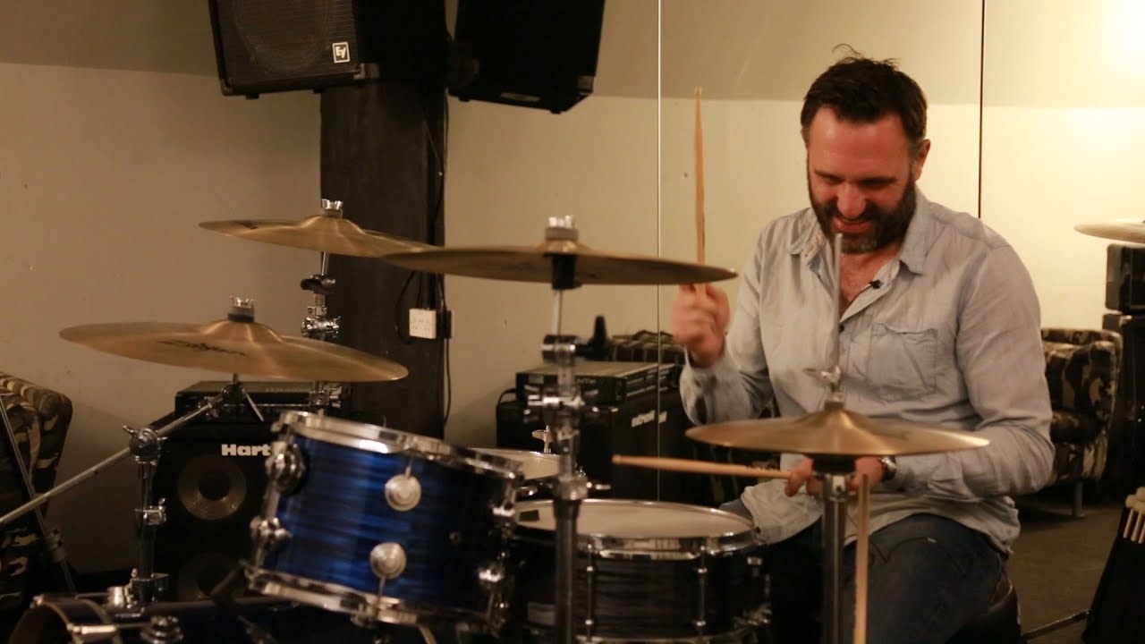 Clem Burke's Drum Masterclass for 6 Music pt2