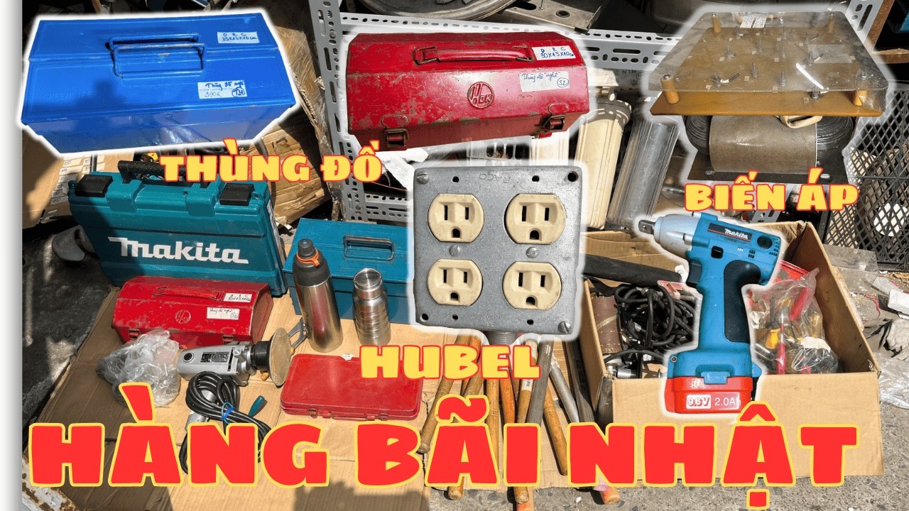 Ngày 06 03 2026 Biến Áp Cách Ly Nhật Bãi – Ổ Cắm Hubbell DIY – Máy Rửa Xe Pin Giá Tốt