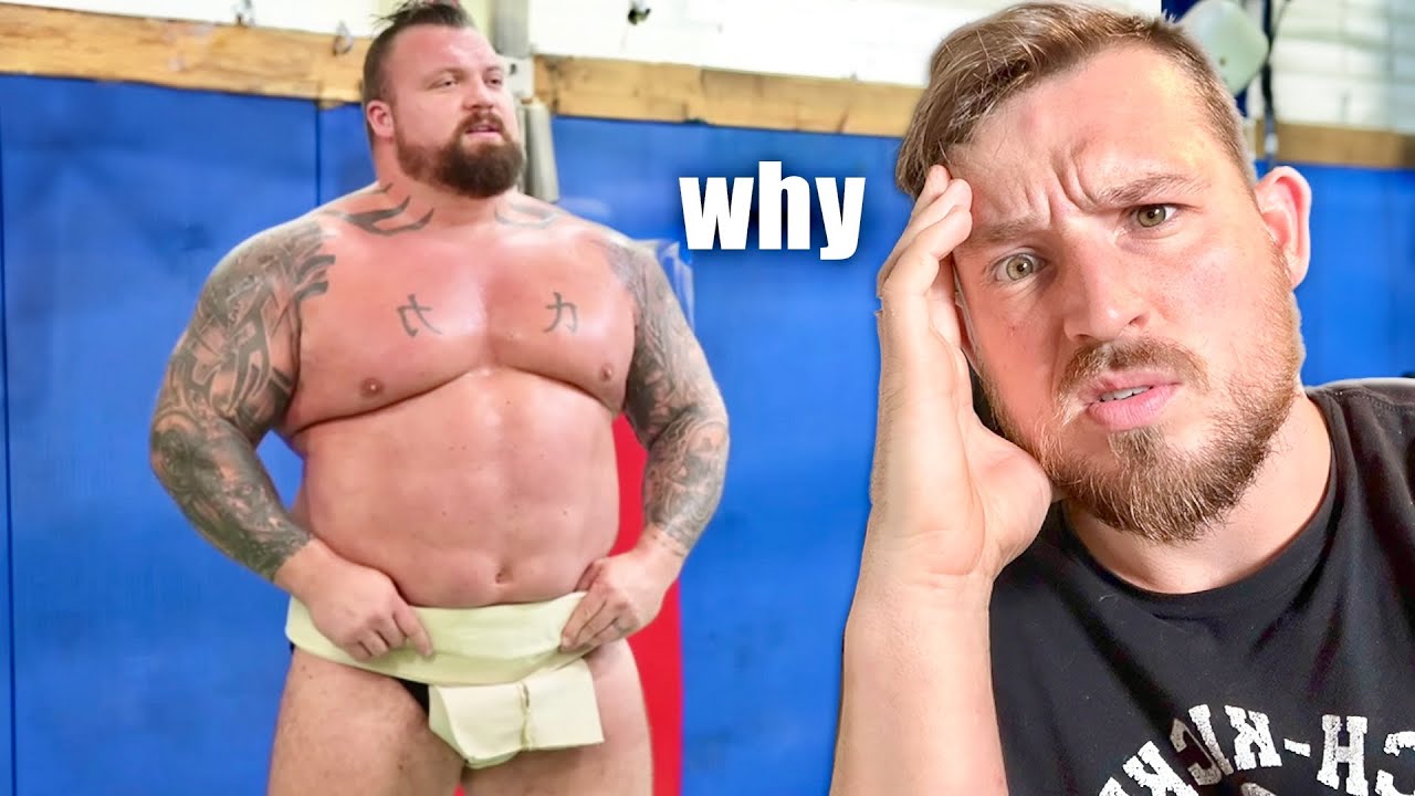 Strong Man vs Sumo Wrestlers?