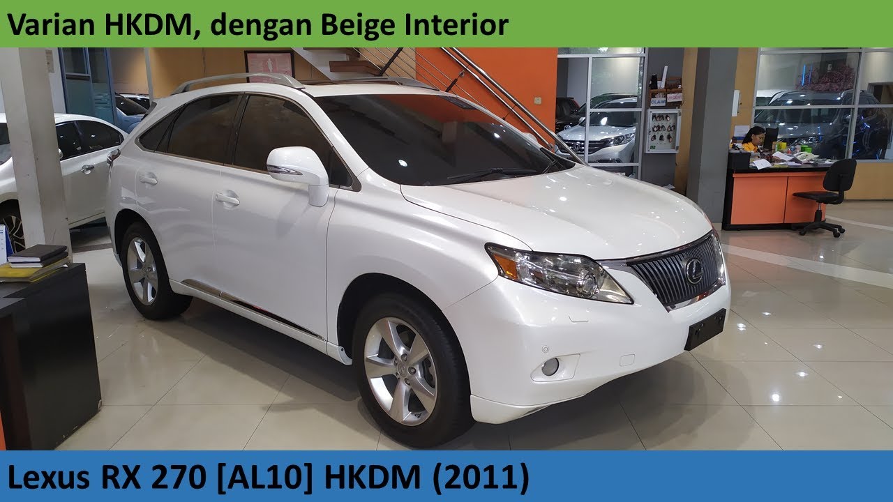 Lexus RX270 HKDM [AL10] (2011) review - Indonesia